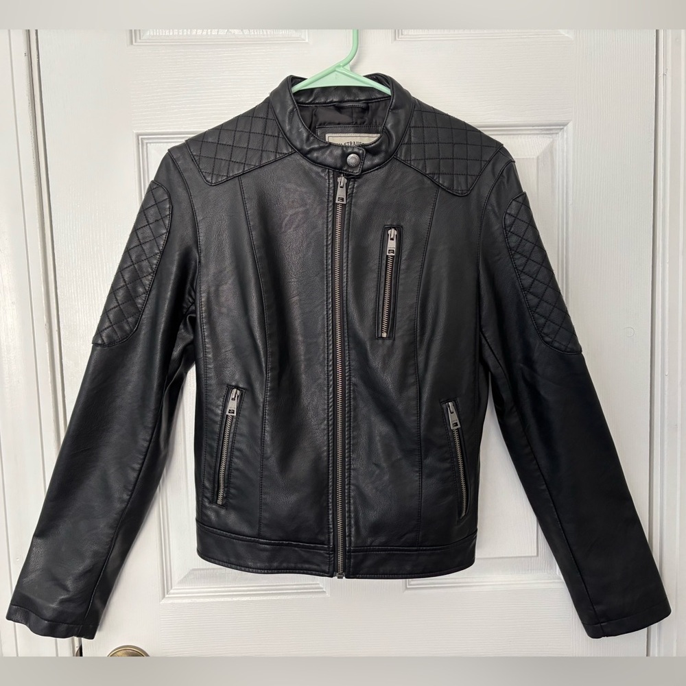 Levi’s Women’s Black Moto Biker Jacket, Size S